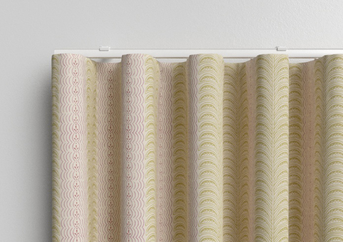 Land & Shore Fintra Stripe, Multi - Made to Measure Curtains - Image 13